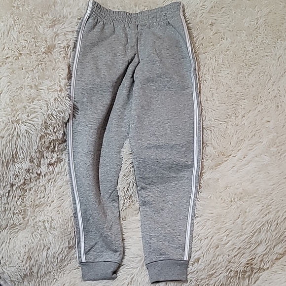 Adidas Kids Grey Track Pants - Picture 3 of 9